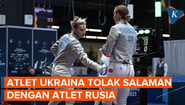 Atlet Ukraina Didiskualifikasi karena Tolak Salaman dengan Atlet Rusia