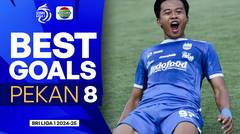 Mantabbb! Ini Dia Gol-gol Terbaik yang Tercipta di Pertandingan BRI Liga 1 2024/25 Pekan 8