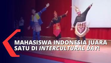 Tarian Gemu Famire dan Pencak Silat Membawa Mahasiswa Indonesia jadi Juara di Intercultural Day!