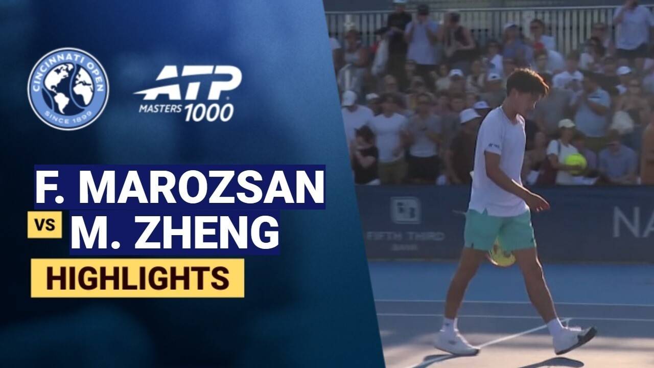 Fabian Marozsan vs Michael Zheng - Round 1 (Court 4) | ATP 1000: Cincinnati Open 2026