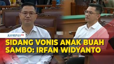 [FULL] Sidang Vonis Irfan Widyanto: Penjara 10 Bulan dan Denda Rp 10 Juta