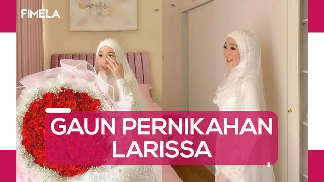 Larissa Chou Cantik dengan Baju Kurung Melayu di Hari Pernikahan