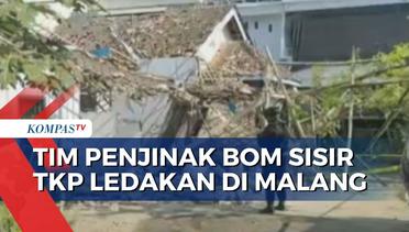 Polisi Masih Selidiki Penyebab Ledakan yang Hancurkan 3 Rumah di Malang