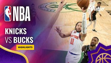 New York Knicks vs Milwaukee Bucks - Highlights | NBA Regular Season 2023/24