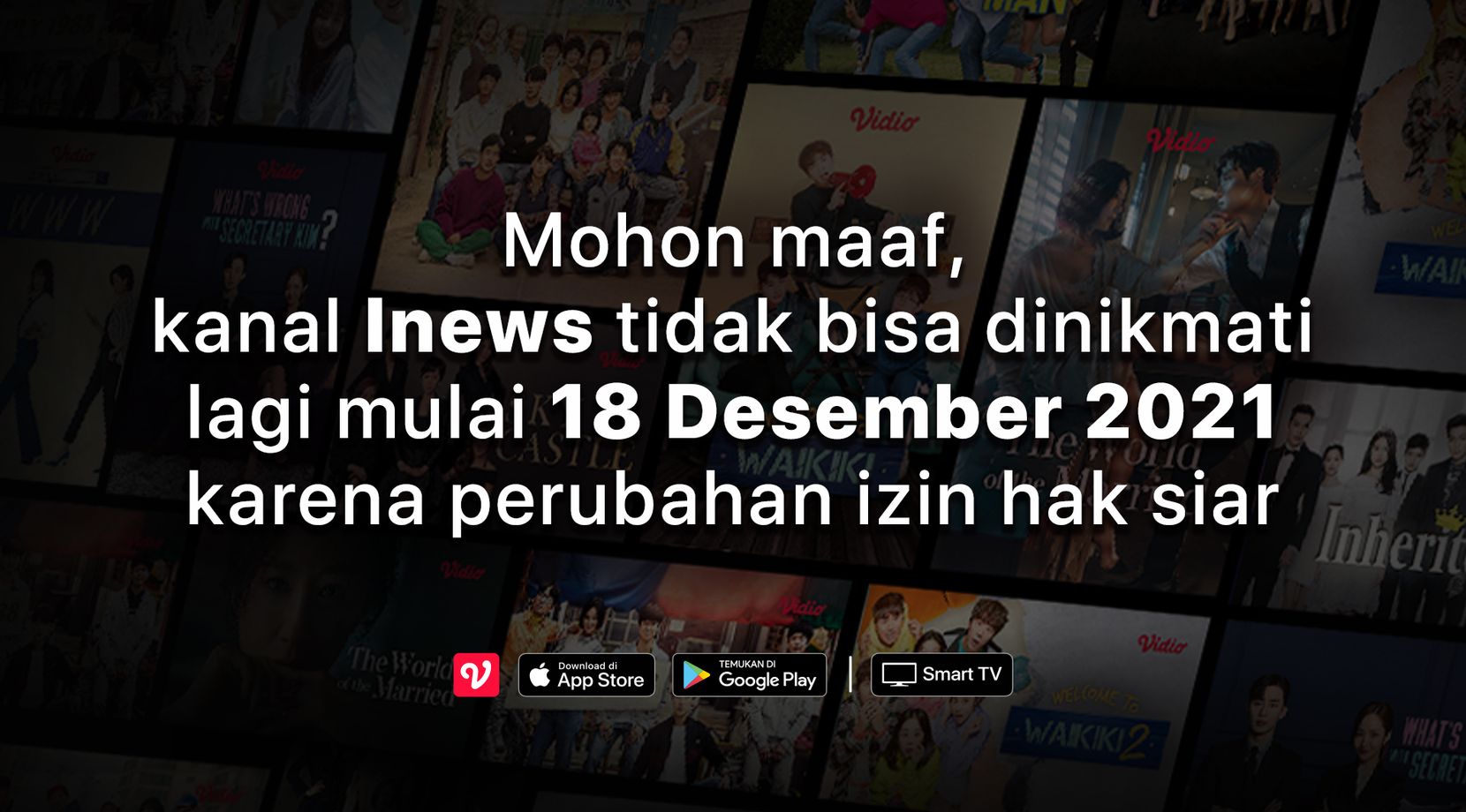 Live Streaming iNews TV - TV Online Indonesia | Vidio