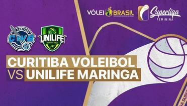 Full Match | Curitiba Volei vs Unilife Maringa | Brazilian Women's Volleyball League 2021/2022