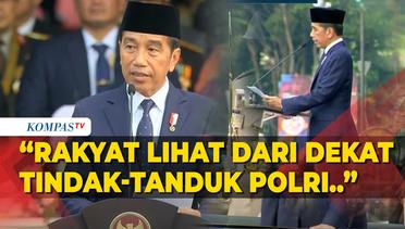 [FULL] Amanat Presiden Jokowi Pimpin Upacara Hari Bhayangkara ke-78: Polri ada di Mana-Mana!