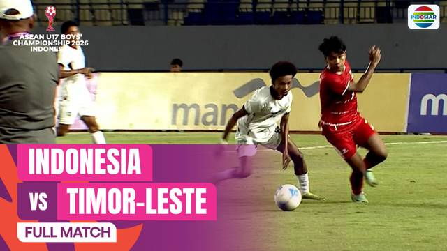 Indonesia VS Timor Leste - Full Match | Asean U17 Boys Championship 2026 Indonesia