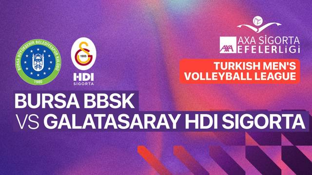 Bursa BBSK vs Galatasaray HDI Sigorta - Full Match | Turkish Men's Volleyball League 2025/26