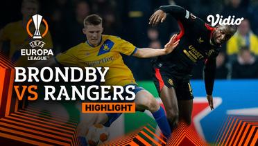 Highlight - Brondby vs Rangers | UEFA Europa League 2021/2022
