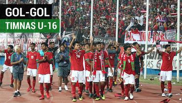 17 Gol Timnas Indonesia Sementara Ini di Piala AFF U-16 2018