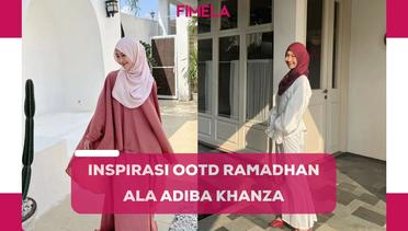 6 Gaya Menawan Adiba Khanza yang Sempurna Jadi Outfit Bulan Ramadan