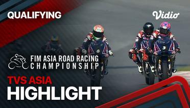 Highlights | Asia Road Racing Championship 2023 : Qualifying TVS OMR Round 2 | ARRC