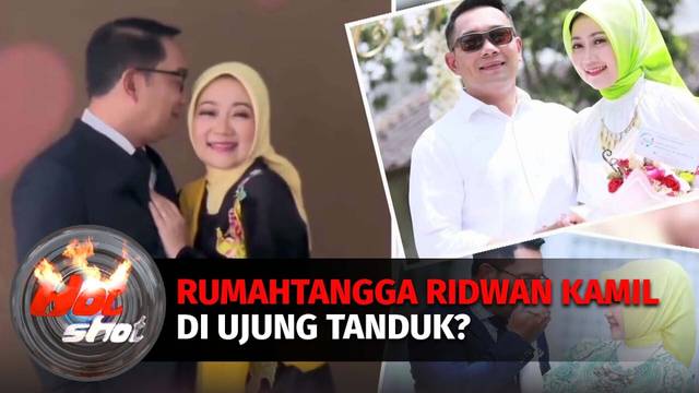 Ridwan Kamil Digugat Cerai Atalia Praratya | Hot Shot