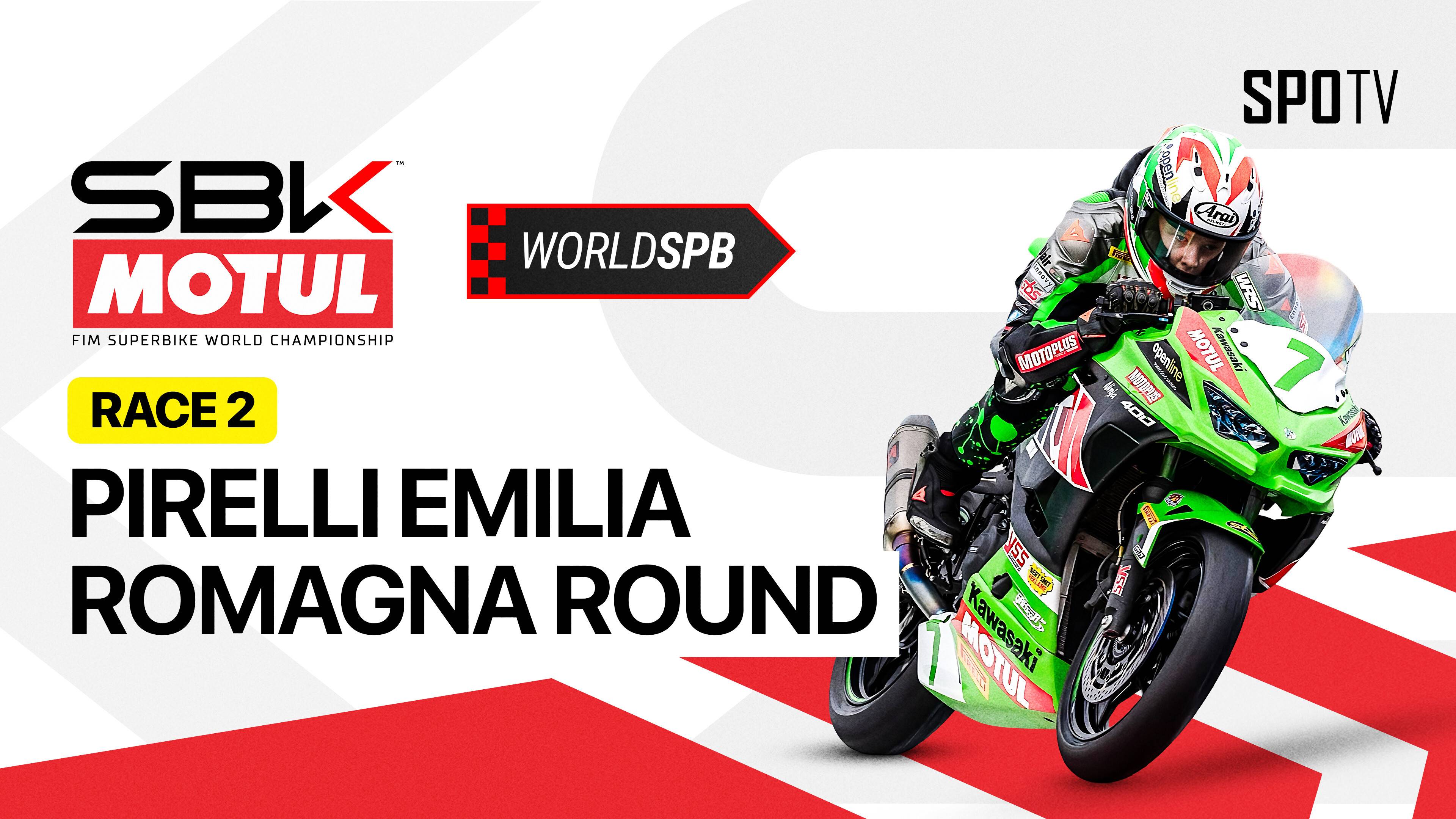 WorldSPB Race 2 - WorldSBK Championship 2026 Round 7 Pirelli Emilia Romagna Round