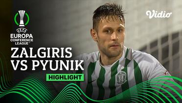 Highlights - Zalgiris vs Pyunik | UEFA Europa Conference League 2022/23