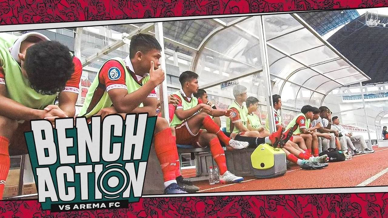 Bench Action | PERSIS Solo vs Arema FC | Stadion Jatidiri Semarang