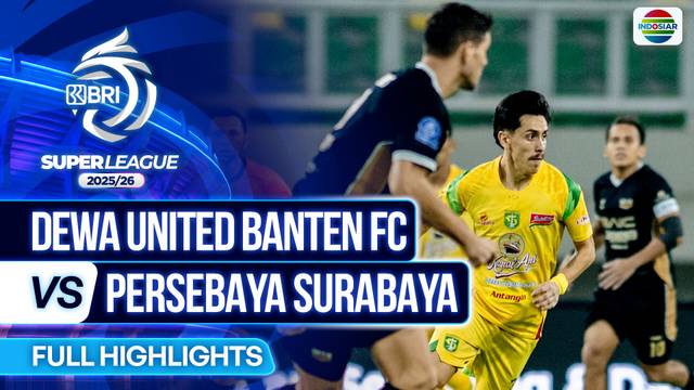 Dewa United Banten FC VS Persebaya Surabaya - Full Highlights | BRI Super League 2025/26