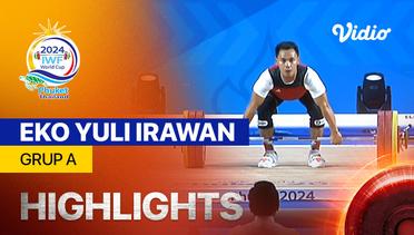 Putra 61 kg - Grup A (Eko Yuli Irawan)  - Highlights| IWF World Cup 2024