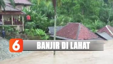 Banjir Genangi Rumah Warga di Lahat