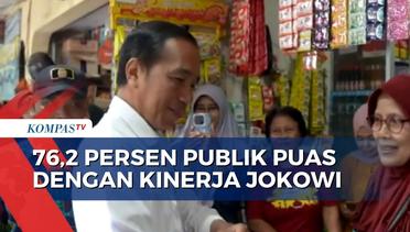 Meningkat! Lembaga Survei Indonesia Catat 76,2 Persen Publik Puas dengan Kinerja Presiden Jokowi