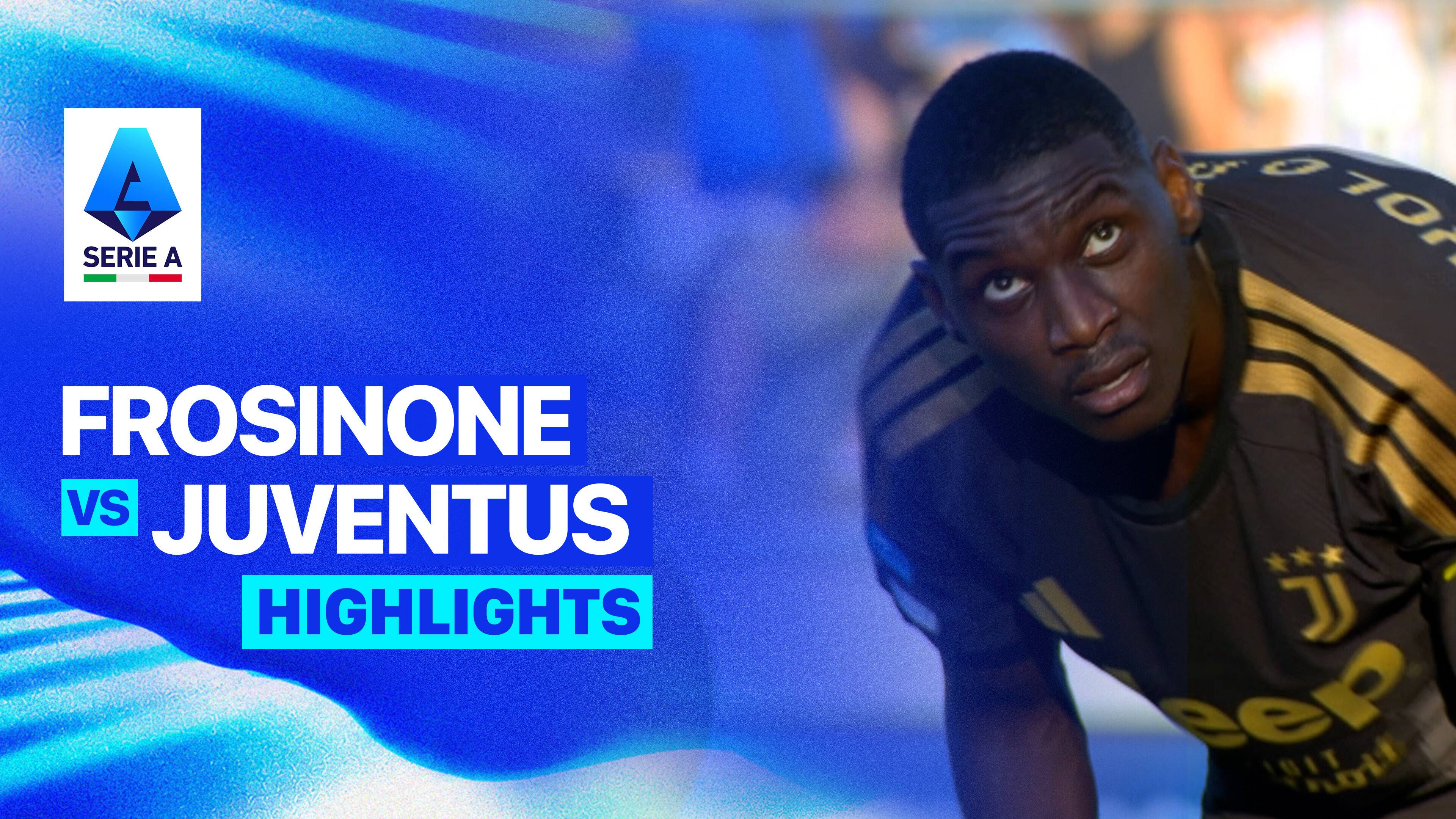 Frosinone Calcio vs Juventus