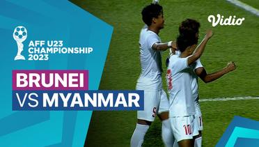 Mini Match - Brunei vs Myanmar | AFF U-23 Championship 2023