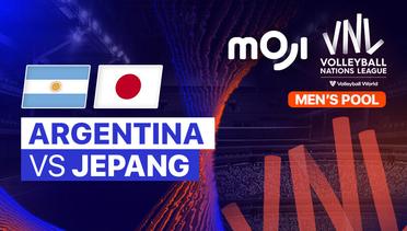 Argentina vs Jepang - Full Match | Men's Volleyball Nations League 2024
