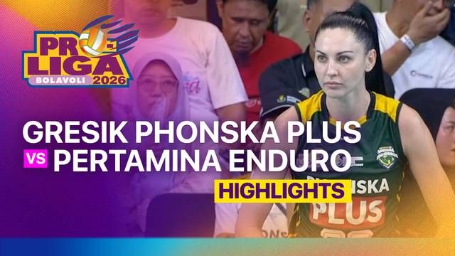 Gold Final Putri: Gresik Phonska Plus Pupuk Indonesia vs Jakarta Pertamina Enduro - Game 2 - Highlight | Proliga 2026