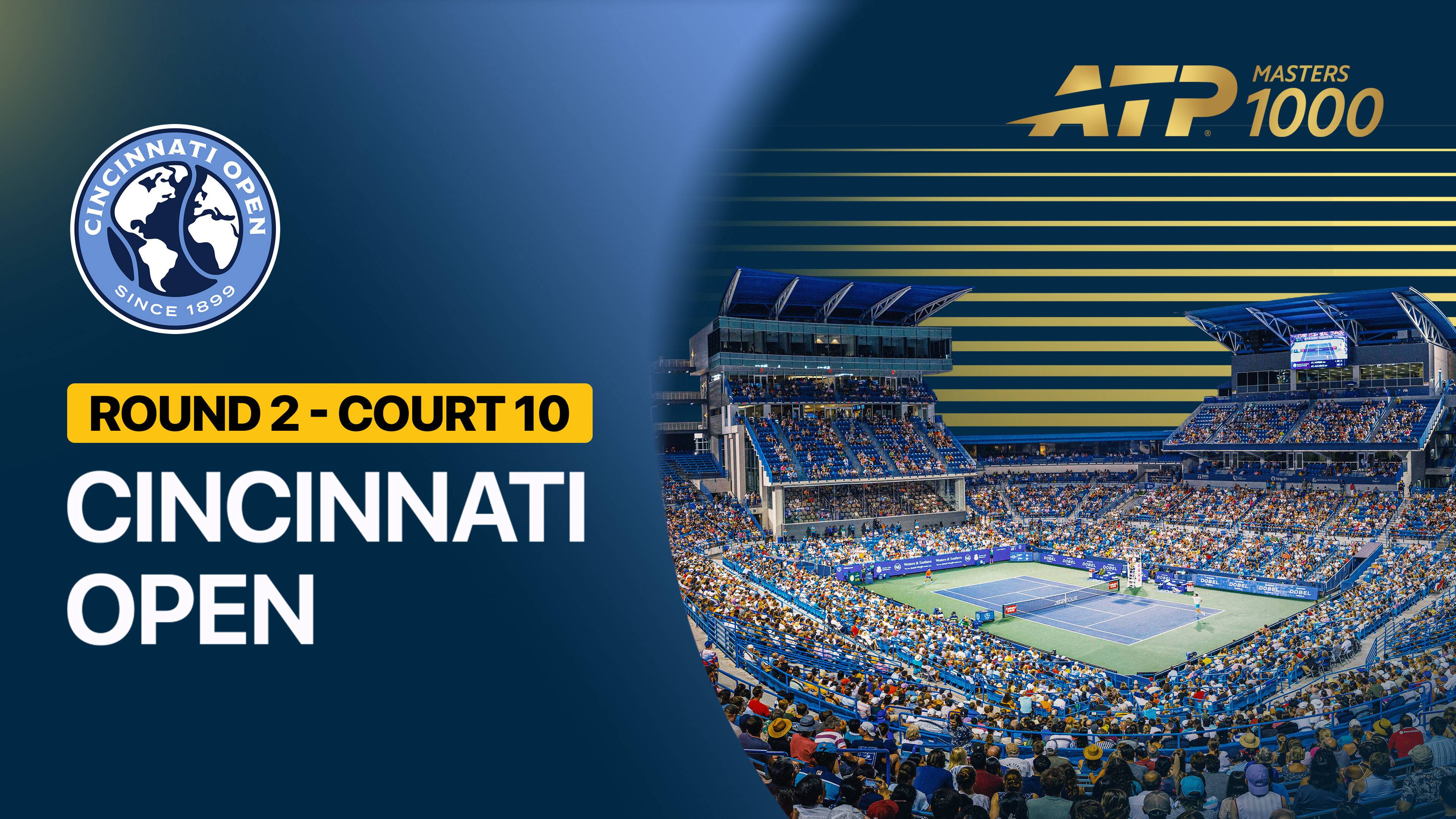 Yannick Hanfmann vs Arthur Fils - Round 2 (Court 10) | ATP 1000: Cincinnati Open 2026
