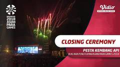 Pesta Kembang Api - Closing Ceremony Asian Para Games 2018