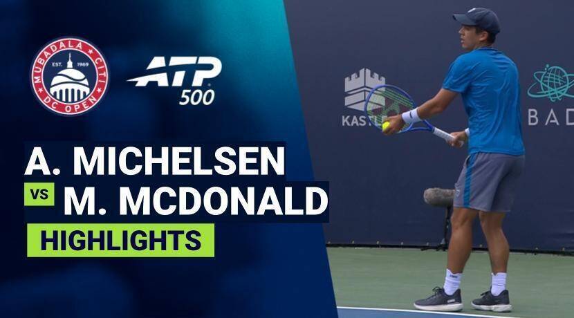 Alex Michelsen vs Mackenzie McDonald - Round 1 (Court 4) | ATP 500: Mubadala Citi DC Open 2026