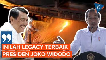 Dikritik Sana-sini, Luhut Pede Hilirisasi Jadi Warisan Terbaik Jokowi