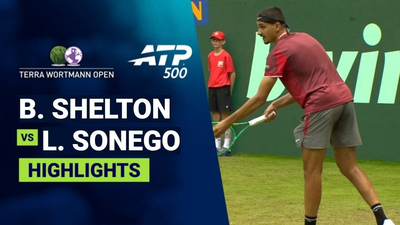 Ben Shelton vs Lorenzo Sonego - Round 1 | ATP 500: Terra Wortmann Open 2026