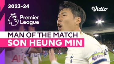 Aksi Man of the Match: Son Heung-Min | Crystal Palace vs Tottenham | Premier League 2023/24