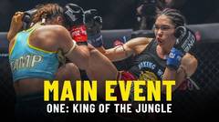 Stamp Fairtex vs. Janet Todd 2 - ONE: KING OF THE JUNGLE Main Event Highlights