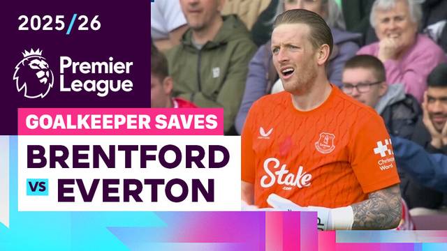 Penyelamatan Kiper | Brentford vs Everton | Premier League 2025/26