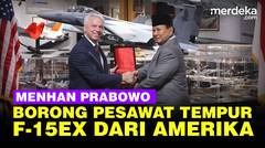 Momen Prabowo Saksikan MoU Pembelian 24 Jet Tempur F-15EX dari Amerika