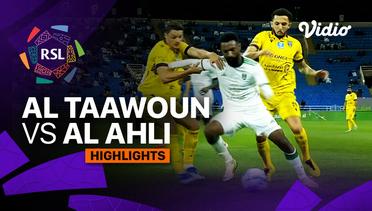 Al Taawoun vs Al Ahli - Highlights | ROSHN Saudi League 2023/24