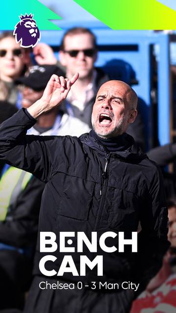 Bench Cam: Reaksi Guardiola usai bantai Chelsea | Premier League 2025/26