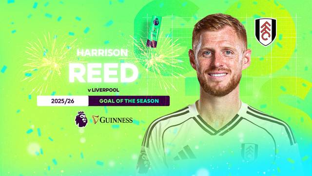Goal of the Season - Harrison Reed | Premier League 2025/26