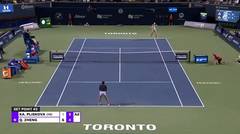 Match Highlights | Karolina Pliskova vs Qinwen Zheng | WTA National Bank Open Presented by Rogers 2022