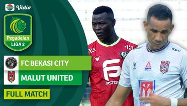 Full Match : FC Bekasi City Vs Malut United FC | Pegadaian Liga 2 2023/24