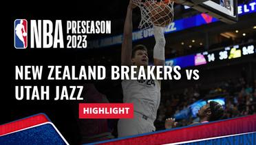 New Zealand Breakers vs Utah Jazz- Highlights | NBA Preseason 2023