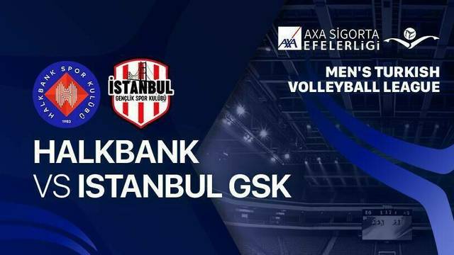 Halkbank vs Istanbul Genclik Spor - Full Match | Men's Turkish Volleyball League