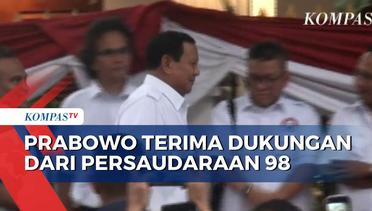 Didukung Aktivis 98, Prabowo: Dulu Kami Berseberangan
