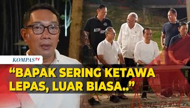 Ridwan Kamil: Jokowi Rileks dan Sering Ketawa Lepas saat Bermalam di IKN