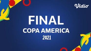 Promo Final Copa America 2021 Brazil vs Argentina