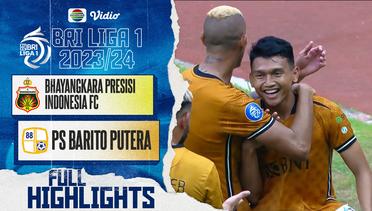 BHAYANGKARA Presisi Indonesia FC VS PS BARITO Putera - Full Highlights | BRI  Liga 1 2023/2024