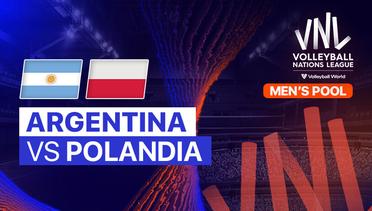 Argentina vs Polandia - Full Match | Men's Volleyball Nations League 2024